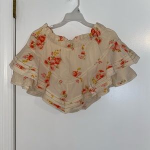 Aerie Rock and Ruffle skort